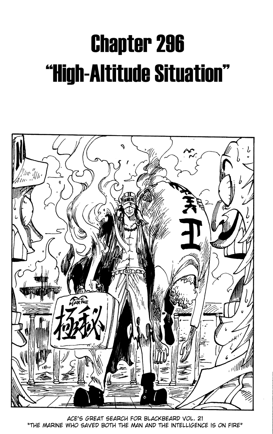 One Piece, Chapter 296 image 08